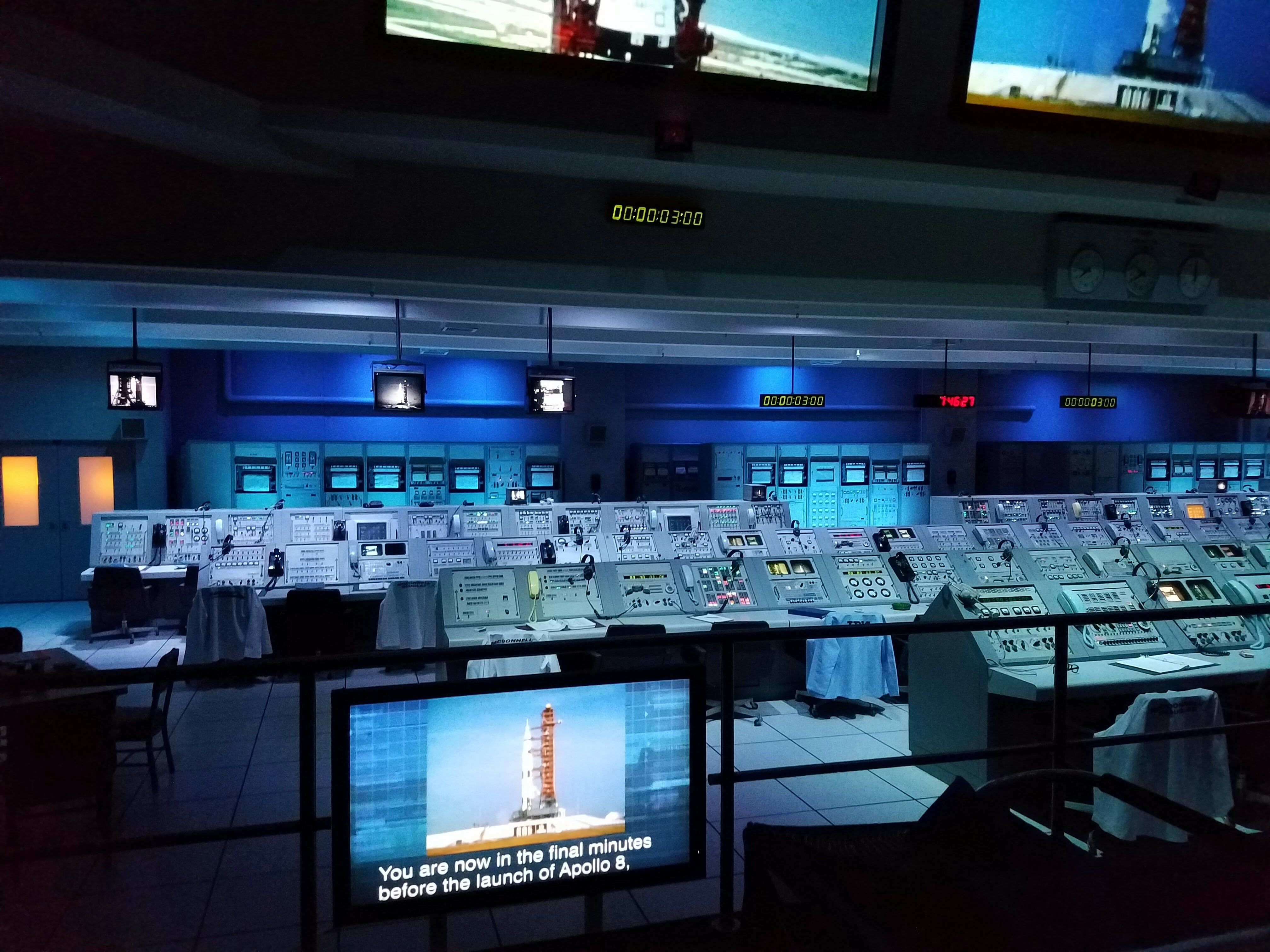 A futuristic view of a Security Operations Center with advanced technology