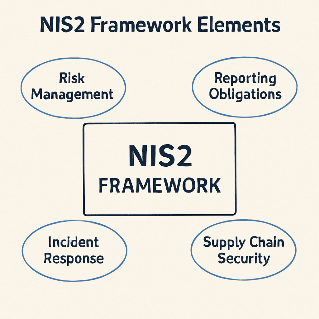 Diagram of NIS2 Framework Elements
