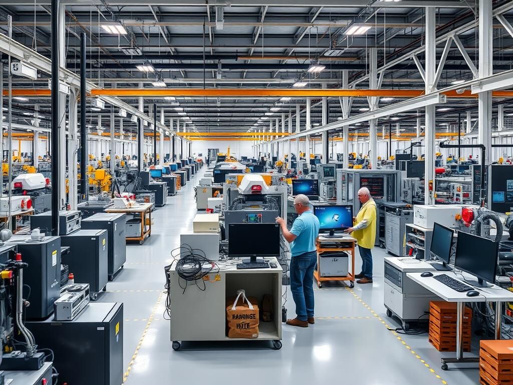 Manufacturing facility recovered after IT systems failure