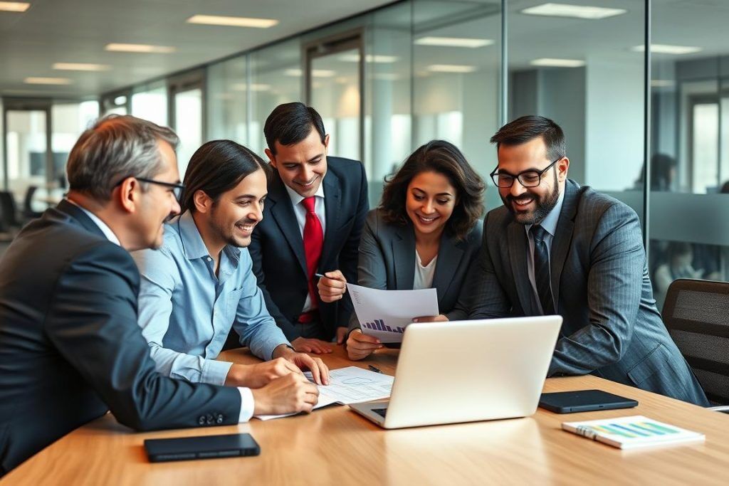 Opsio consultants working with clients on IT disaster recovery planning