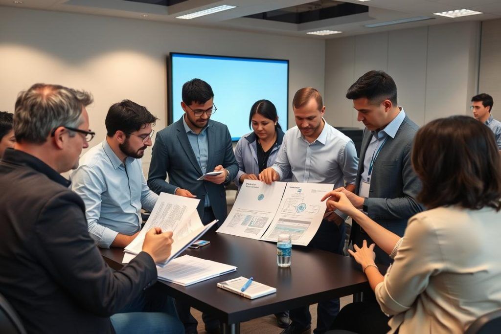 Teamsamarbeid under planleggingsøkten for Azure-migrering