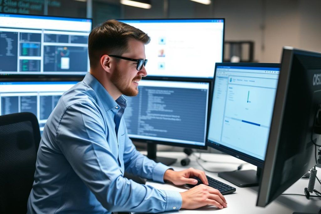 Cloud engineer implementing resource optimization with Opsio tools Cloud engineer implementing resource optimization with Opsio tools