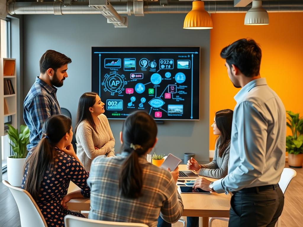 Innovation workshop led by an Indian MSP using Opsio's advanced technologies