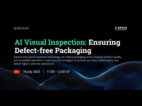 AI Visual Inspection: Ensuring Defect- free Packaging