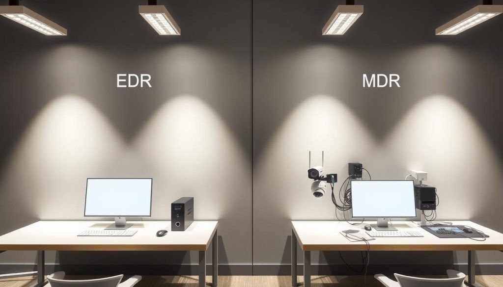 EDR and MDR security comparison