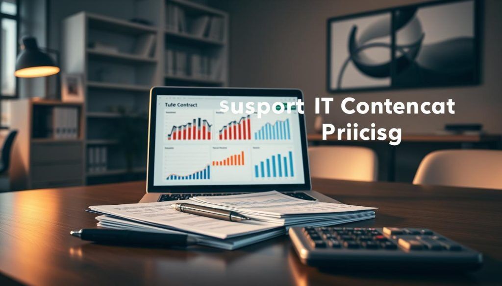 How much is a monthly IT support contract?