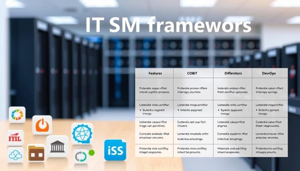 ITSM frameworks comparison
