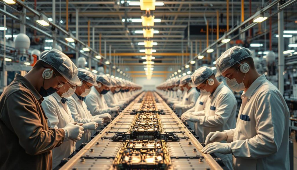 Production line assessment for quality gaps