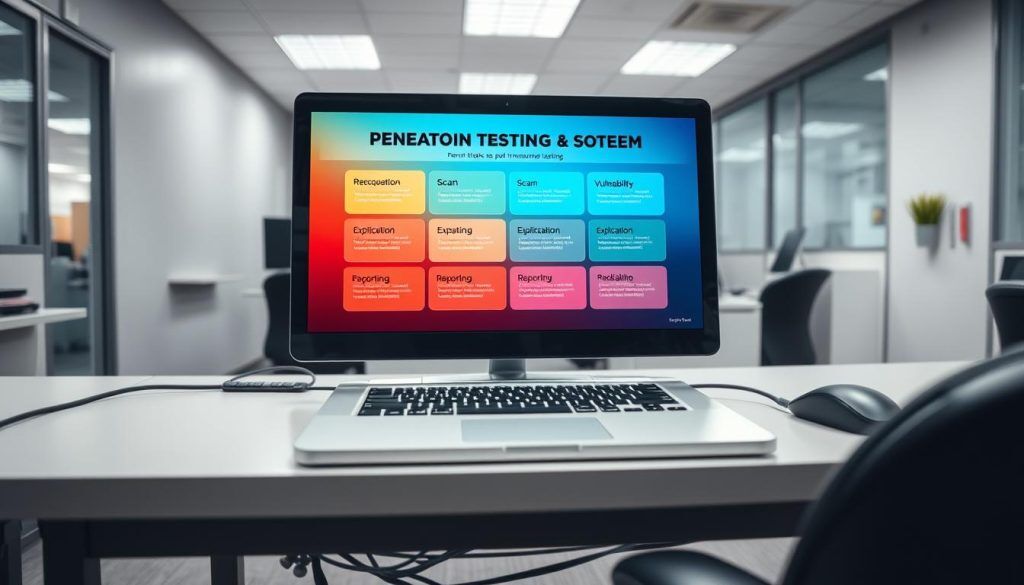 What are the 7 steps of pen testing?