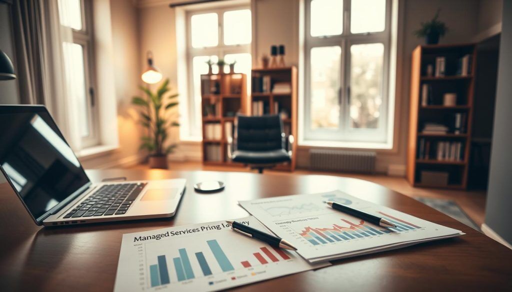 What is the average cost of managed services?