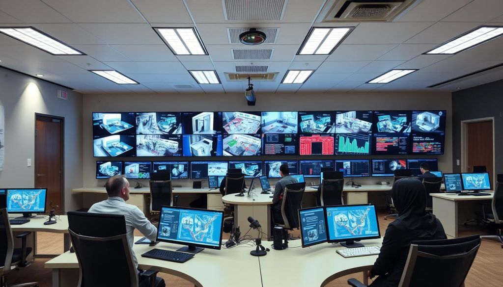 business security monitoring center