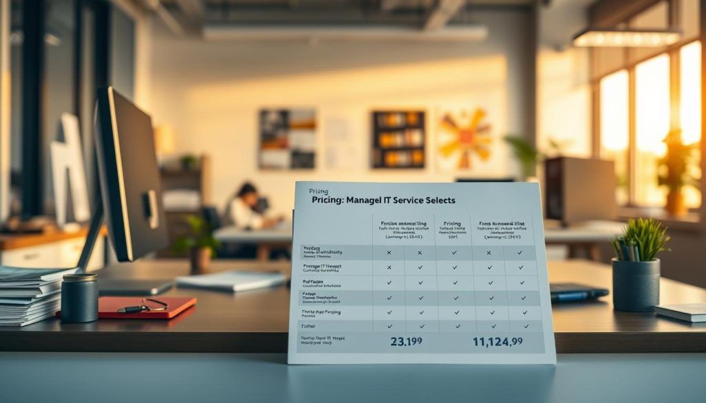 managed IT services pricing for small businesses