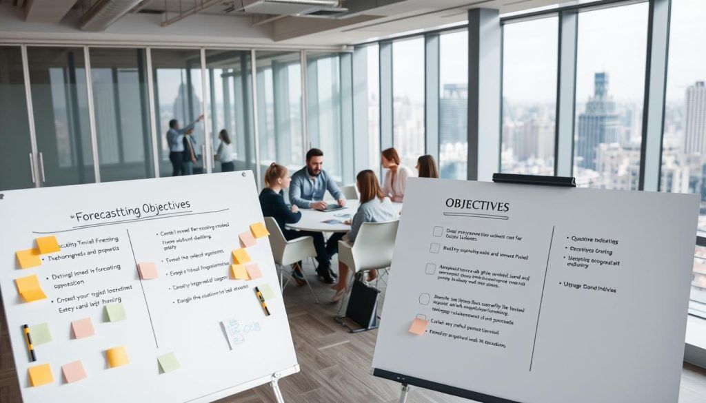 setting forecasting objectives and metrics