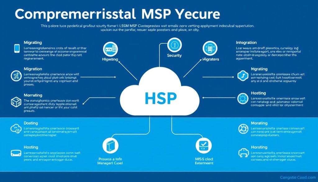 Comprehensive Cloud MSP Bangalore service portfolio visualization