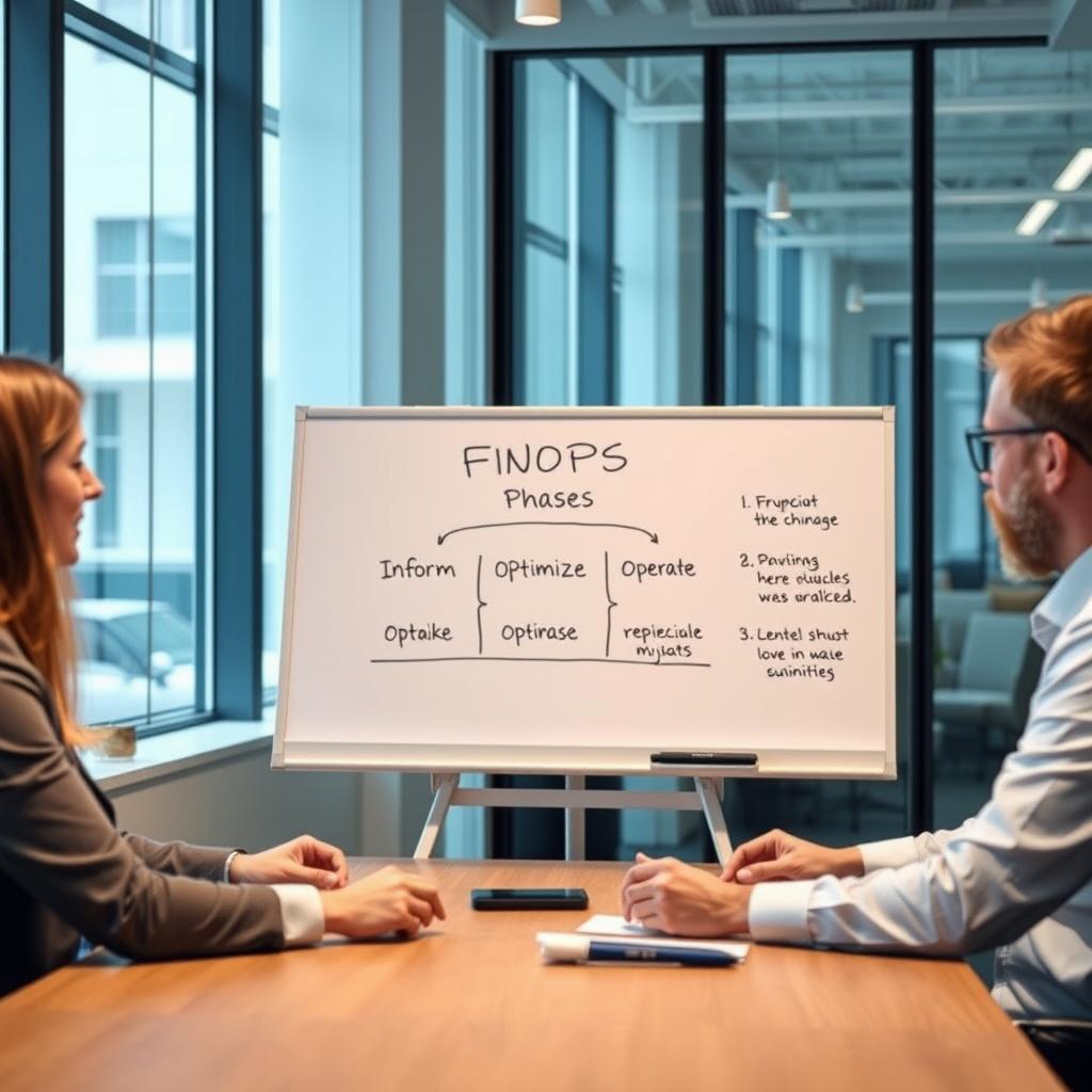 De tre fasene i FinOps-prosessen: Inform, Optimize og Operate De tre fasene i FinOps-prosessen: Inform, Optimize og Operate