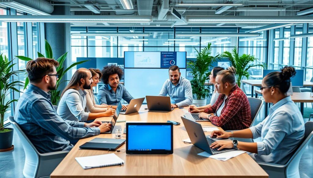 DevSecOps implementering i molnmiljö med team som samarbetar