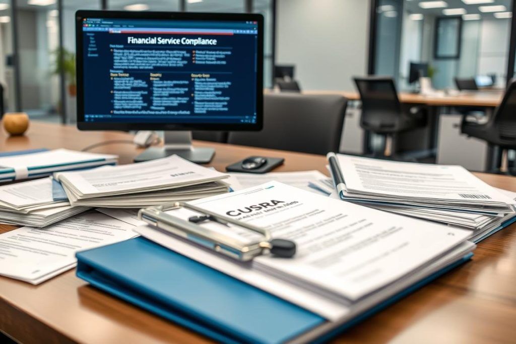 Finansiella tjänster och DORA compliance-dokumentation i kontorsmiljö