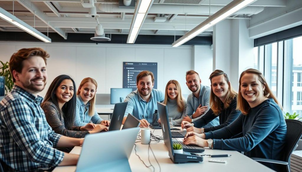 Framgångsrikt team som använder GitOps