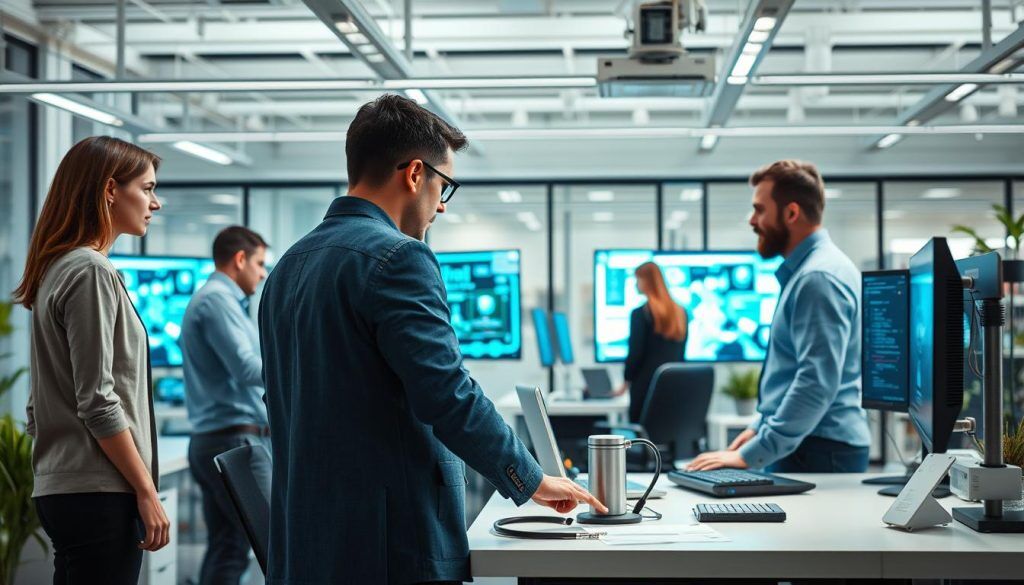 Framtidens AI systemutveckling i kontorsmiljö