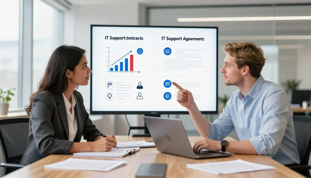 IT Support Avtale Pris Norge sammenligning mellom tilpassede og standard avtaler