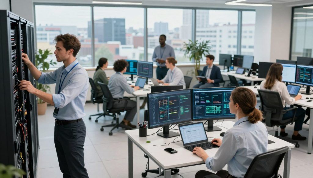 IT-support bedrifter med omfattende vedlikehold og sikkerhetstjenester