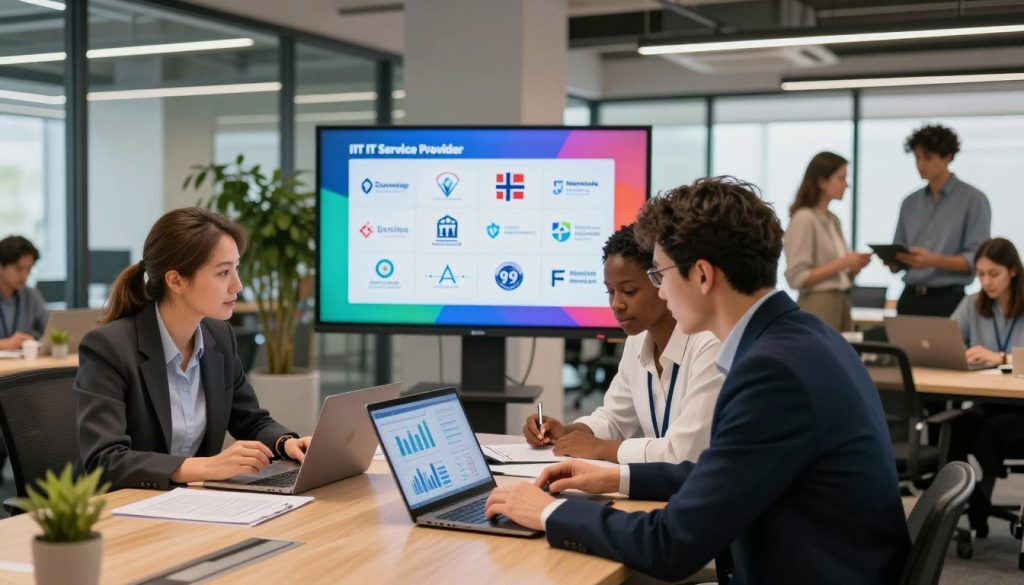 IT-tjenester Norge leverandører sammenligning