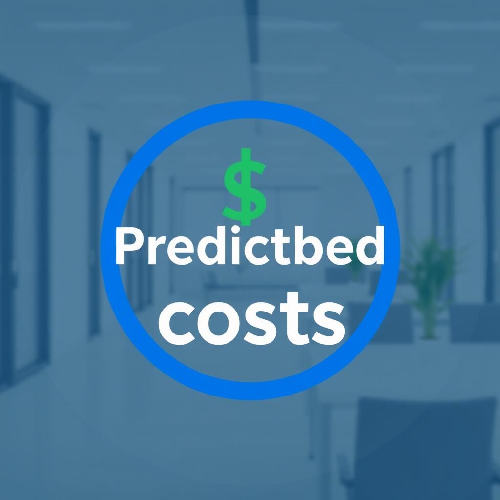 Ikon som representerer forutsigbare kostnader