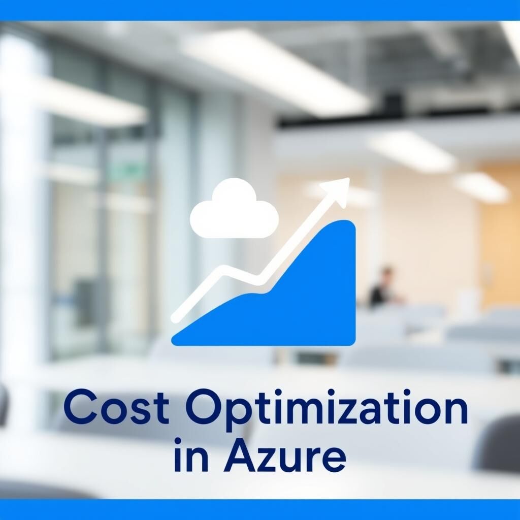 Ikon som viser kostnadsoptimalisering i Azure med nedadgående kostnadsgraf