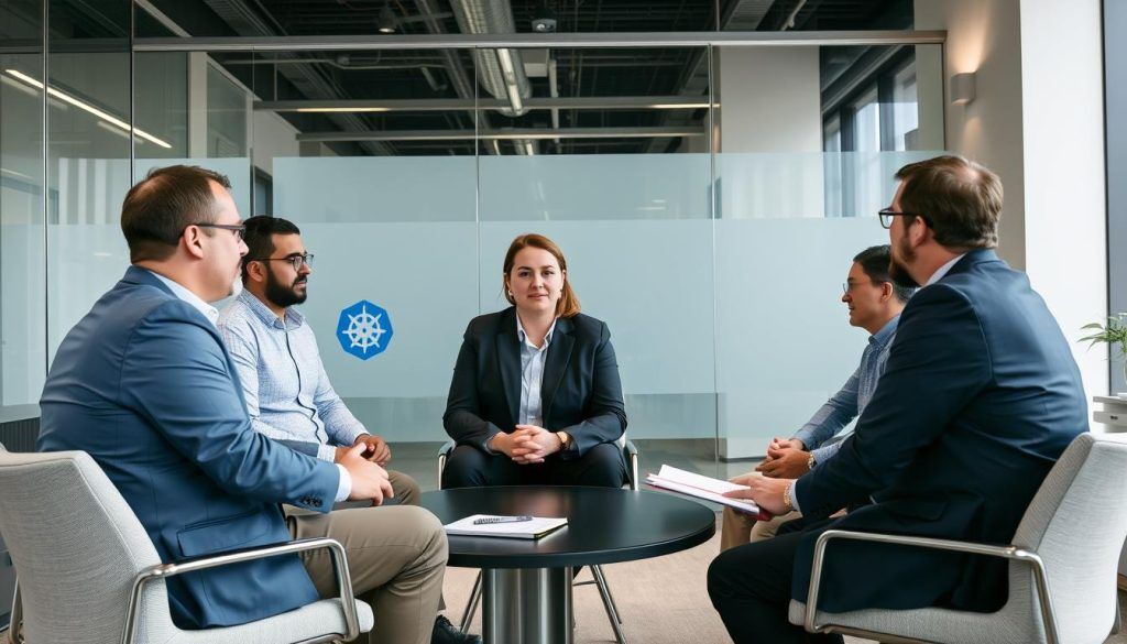 Konsulter som svarar på frågor om Kubernetes-plattformar Konsulter som svarar på frågor om Kubernetes-plattformar