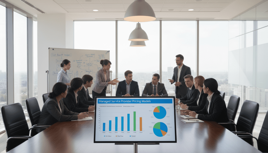 MSP services pricing models comparison