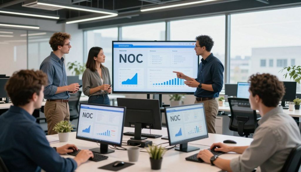 NOC support kostnad Norge komponenter og tjenester