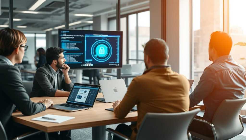 Säkerhetsteam diskuterar Zero Trust-modeller för applikationsdrift