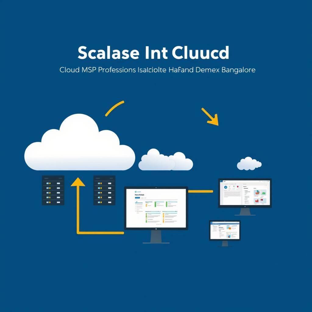 Scalable cloud infrastructure managed by Cloud MSP Bangalore