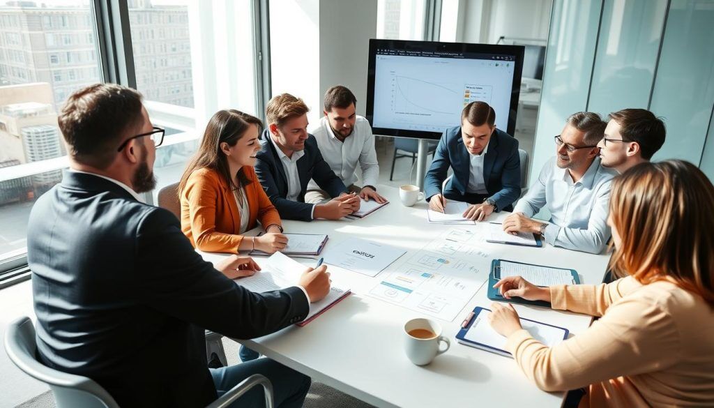 Team som planerar GitOps-implementation