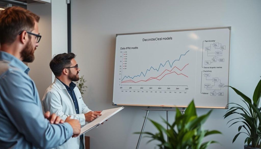 Visualisering av data drift i ML-modeller över tid