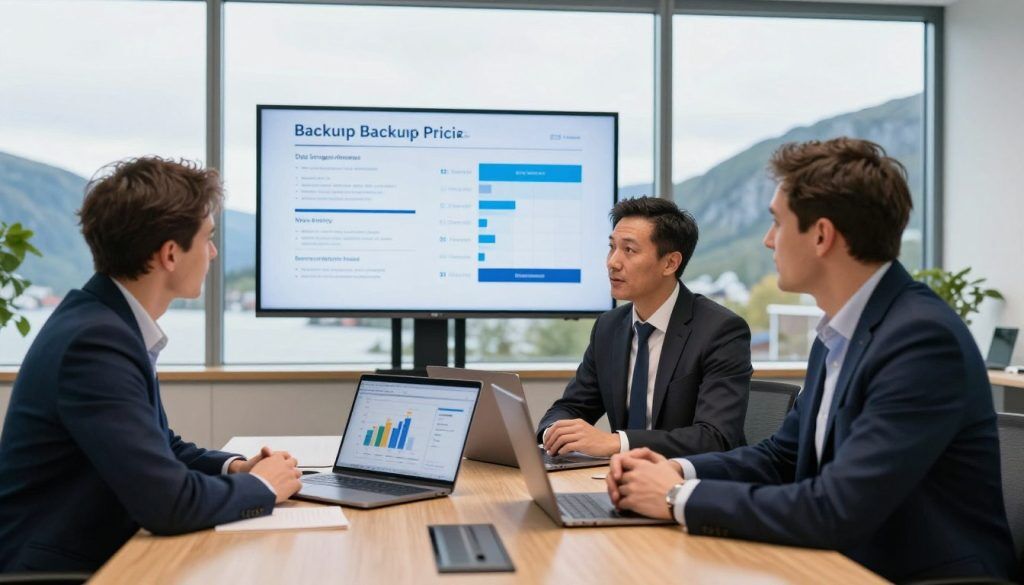 backup løsninger prissammenligning faktorer