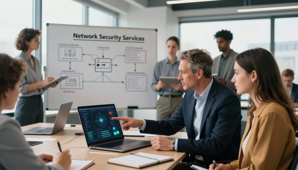 nettverkssikkerhet tjenester og sårbarhetsskanning