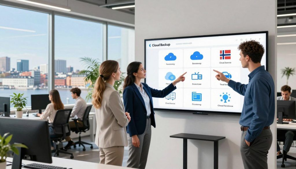 norske cloud backup tjenester oversikt