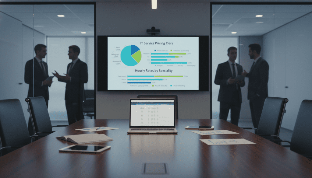 timepris struktur for IT-tjenester