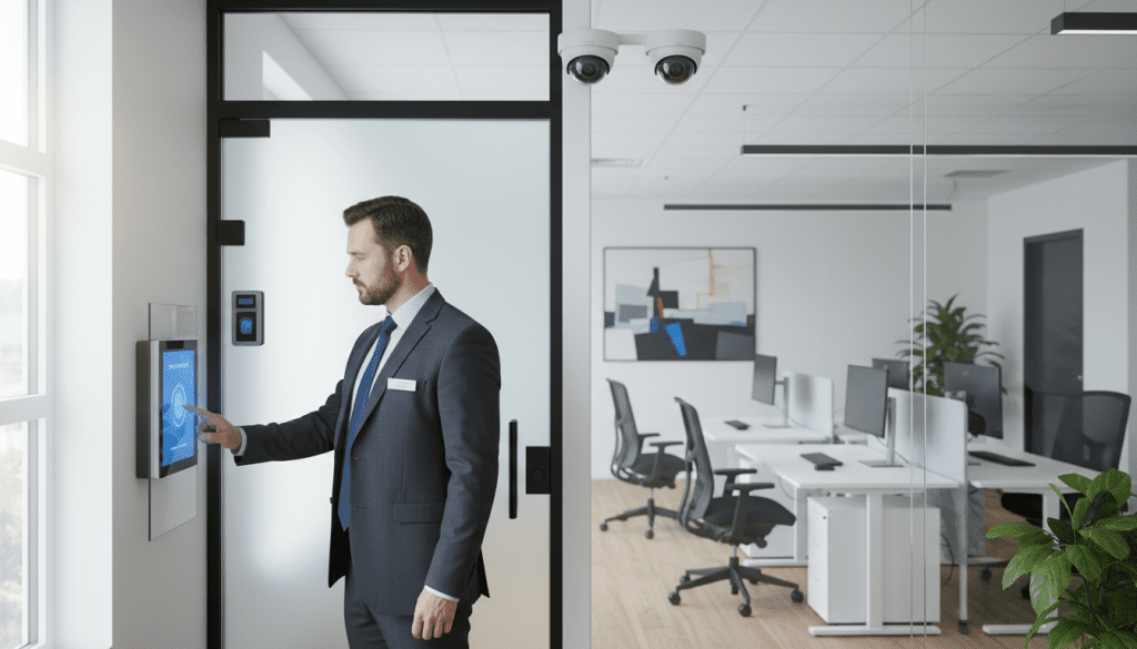 Adgangskontroll og fysiske sikkerhetsløsninger for bedrifter Adgangskontroll og fysiske sikkerhetsløsninger for bedrifter