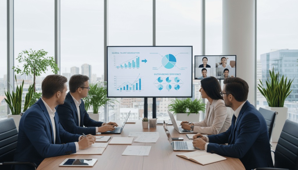 Ansettelse av programvareutviklere og outsourcing strategier