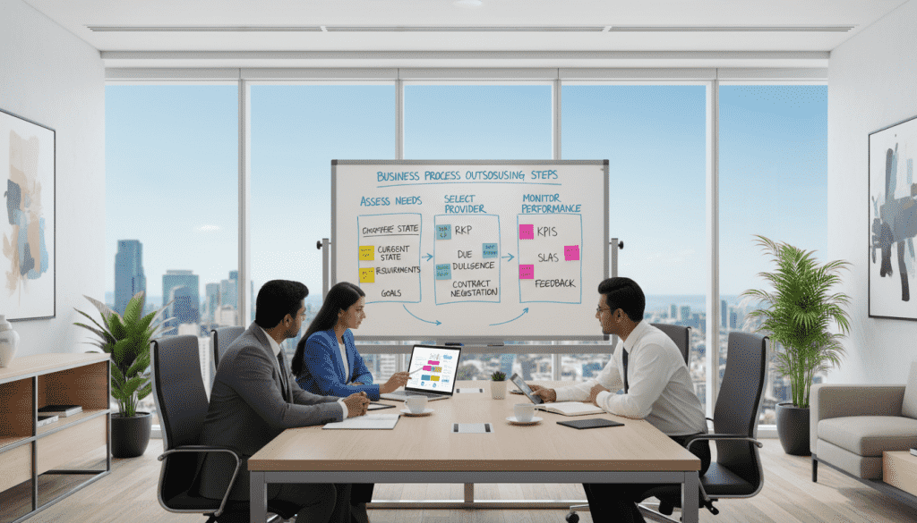 Business Process Outsourcing implementation methodology Business Process Outsourcing implementation methodology