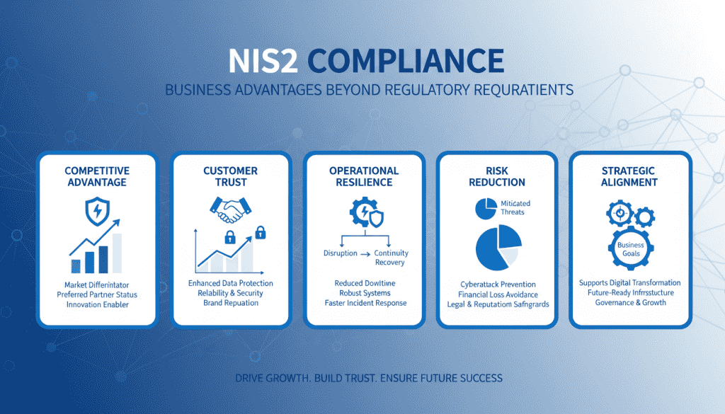 Business benefits of NIS2 compliance beyond regulatory requirements