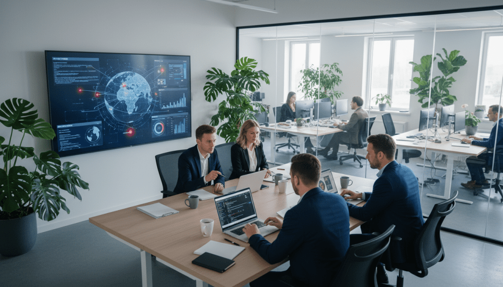 Cybersäkerhet arbetsuppgifter i organisationer