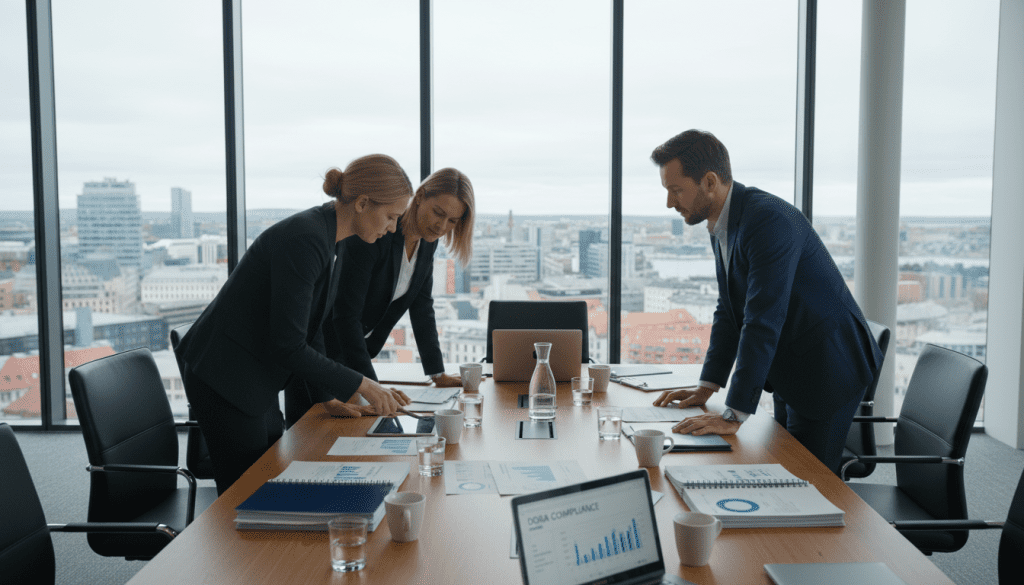 DORA-compliance efterlevnad finanssektorn