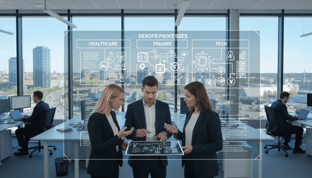 DevOps tillämpningar i olika branscher