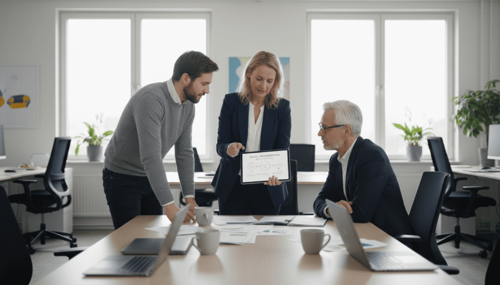 Digital transformation framgångsfaktorer och nyckelelement
