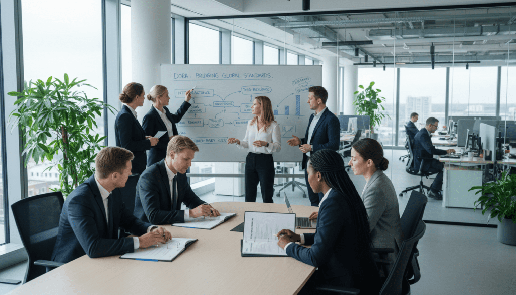 EU DORA reglering internationell acceptans