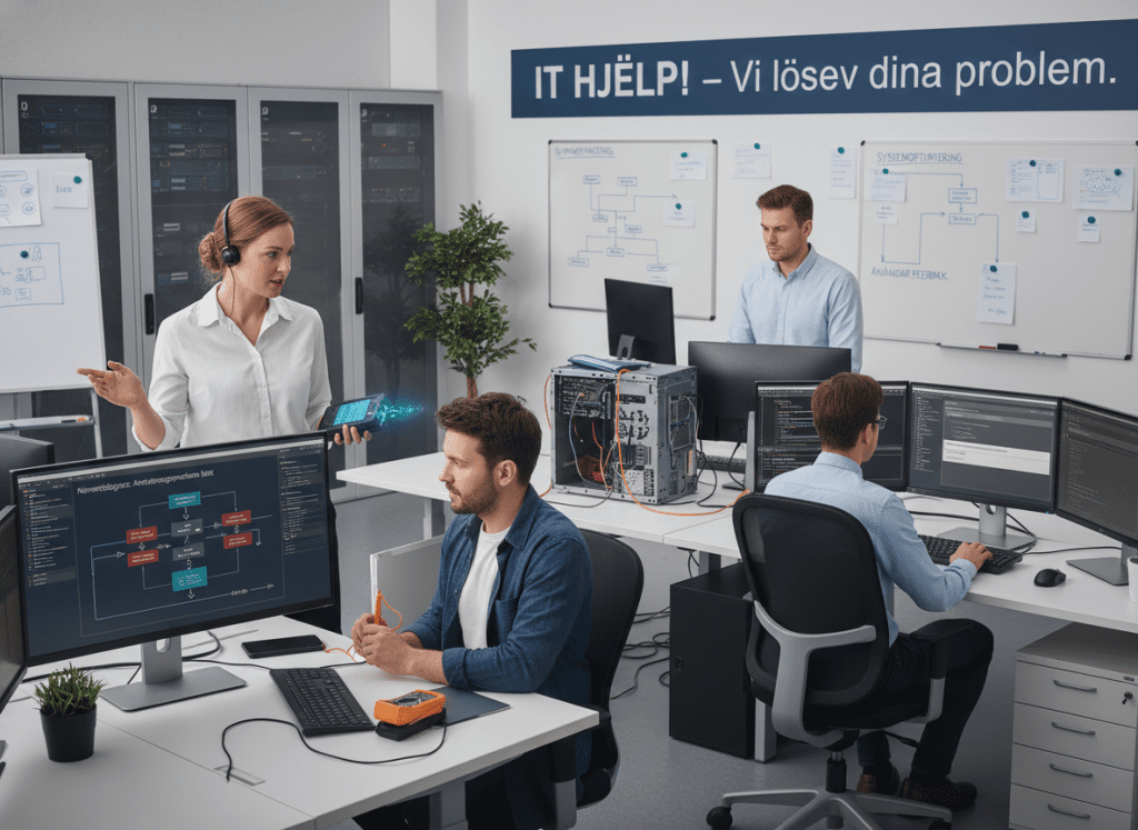 Helpdesk och IT Helpdesk: effektiv felsökning och tydlig återkoppling till användaren