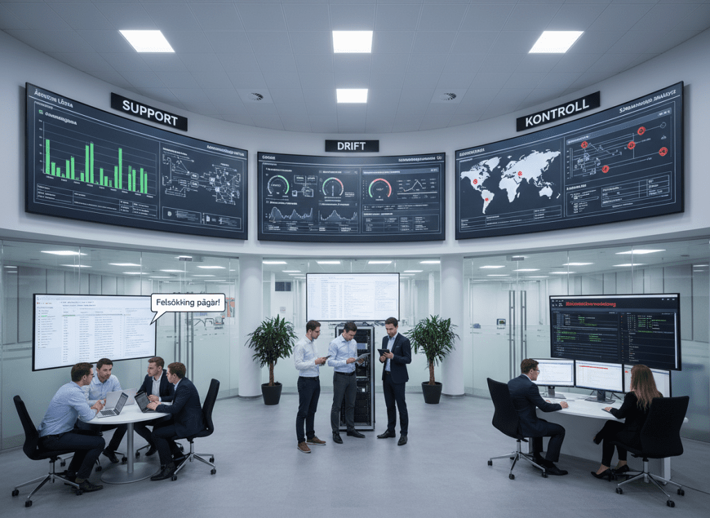 IT Service Desk: support som binder ihop drift, säkerhet och uppföljning